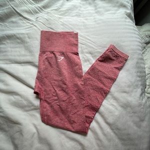 Gymshark vital seamless leggings pink marl